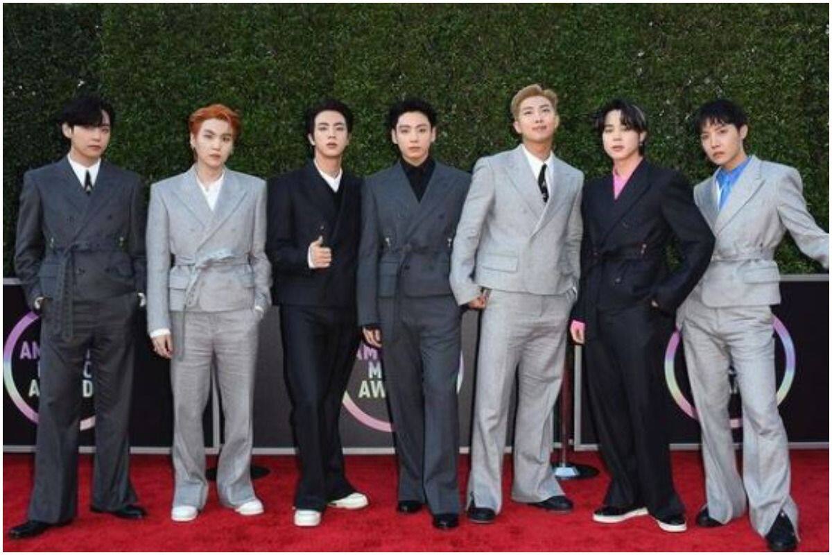 BTS is the Best Dressed Boy Band on the 2022 Grammys Red Carpet