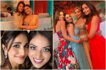 Alia Bhatt Stuns In Red Vaani Kapoor Krystle Dsouza Dance The Night Away At Anushka Ranjan Aditya Seal Pre Wedding Party