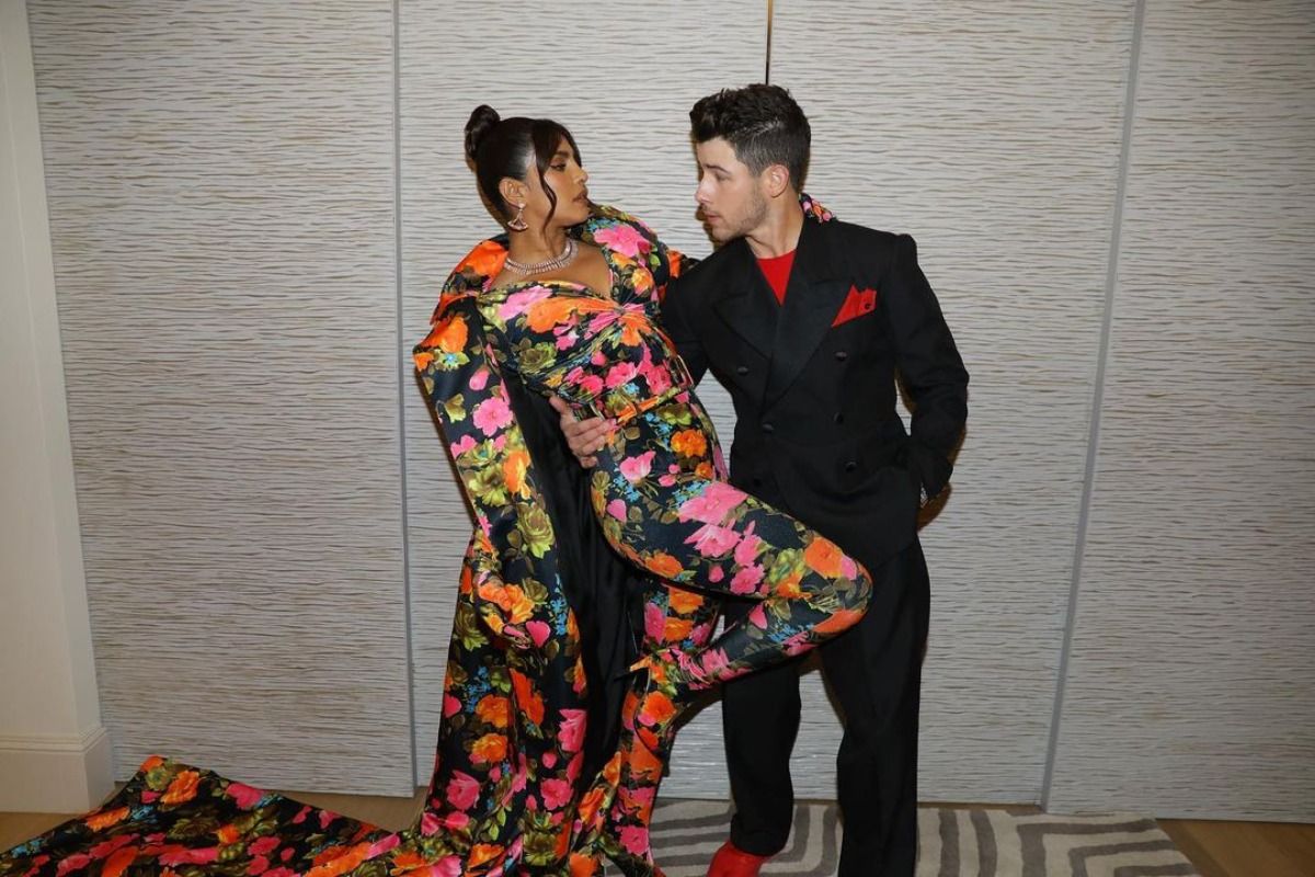 Nick Jonas posted a picture with wife Priyanka Chopra