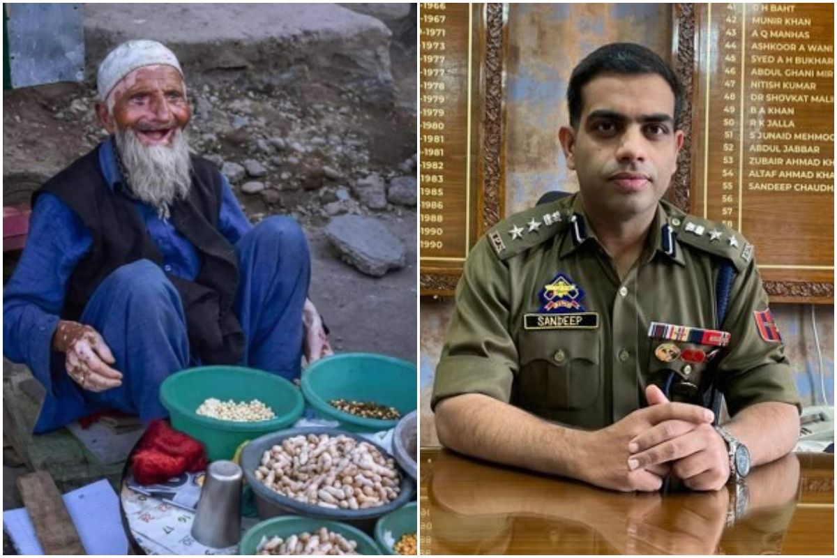 Heartwarming! Srinagar Police Chief Gives Rs 1 Lakh to Elderly Man Who Was Robbed of His Savings