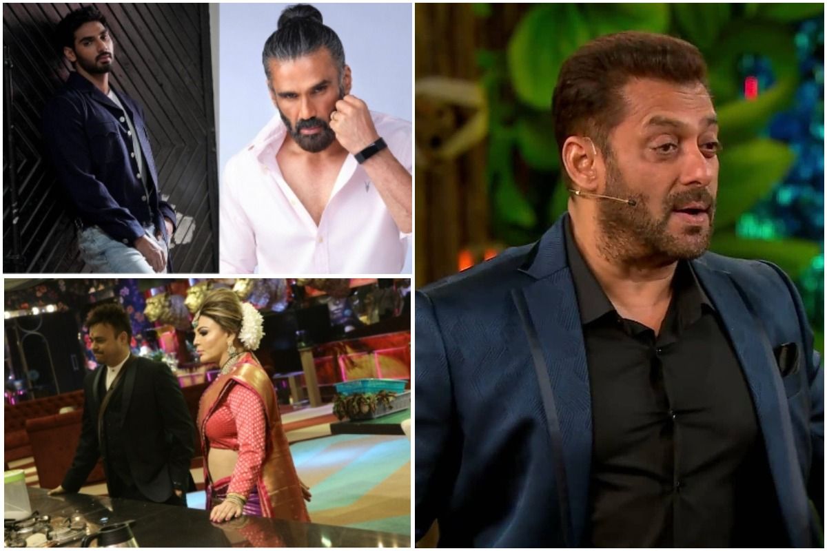 Bigg Boss 15: Suneil Shetty Joins Salman Khan With Son Ahan During Weekend Ka Vaar