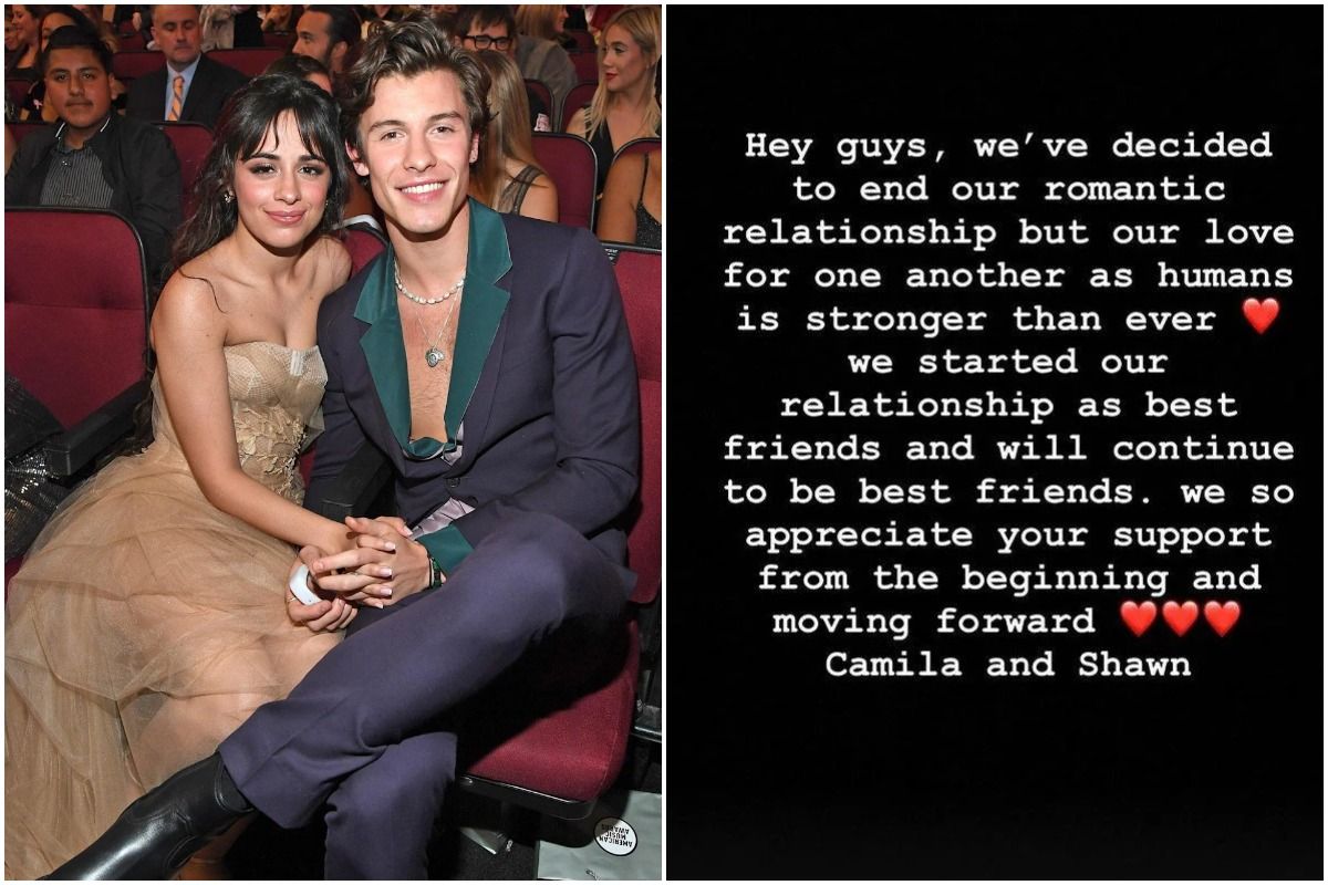 Camila and Shawn split after 2 years of relationship