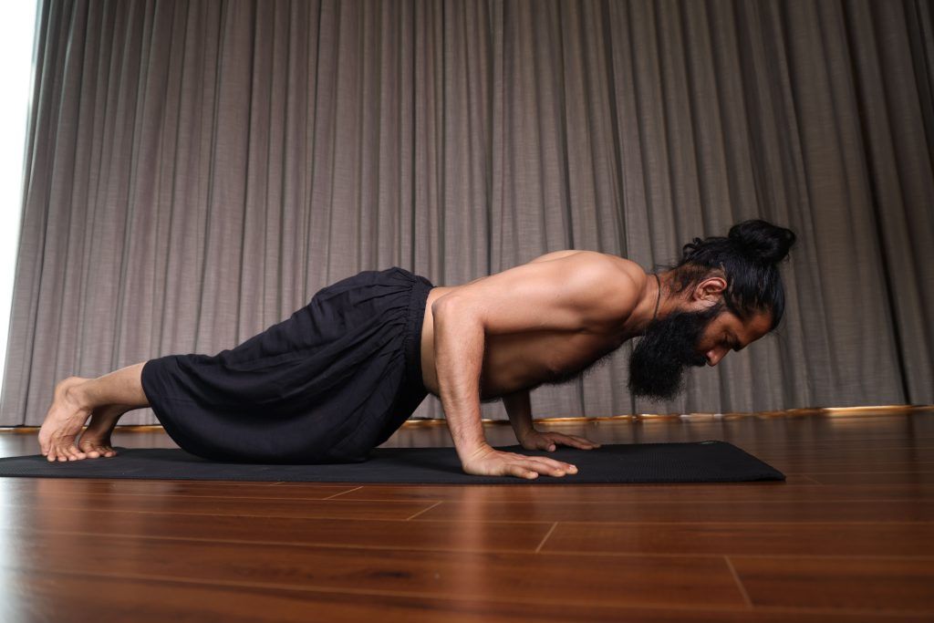 Benefits of Eka pada pranam asana - one-legged prayer pose