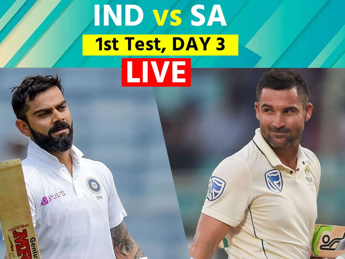 LIVE IND vs SA Live Cricket Score1st Test, Day 3 Live Match Today Updates: Thakur Removes De Kock at Stroke of Tea; South Africa 109/5 vs India in Centurion