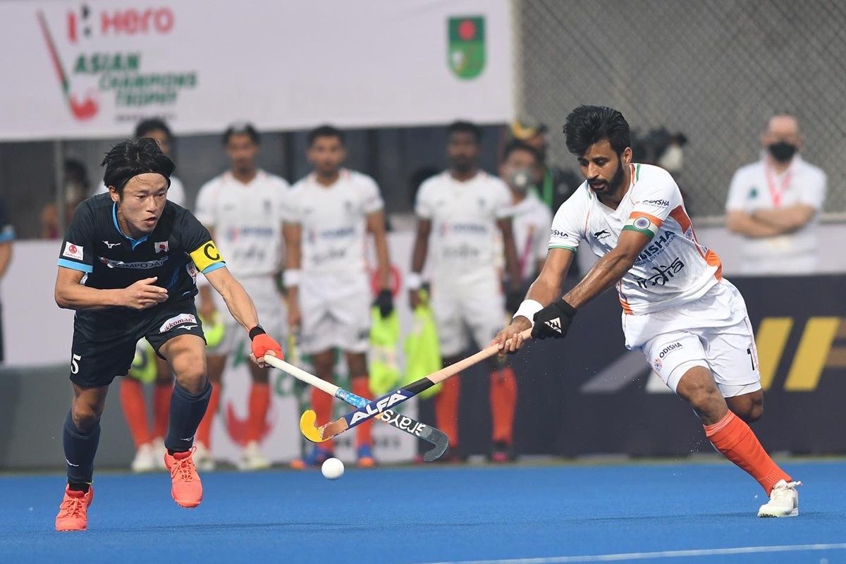 Hockey Asian Champions Trophy 2021 Results Harmanpreet Singh India Beat Japan 60 IND vs JPN