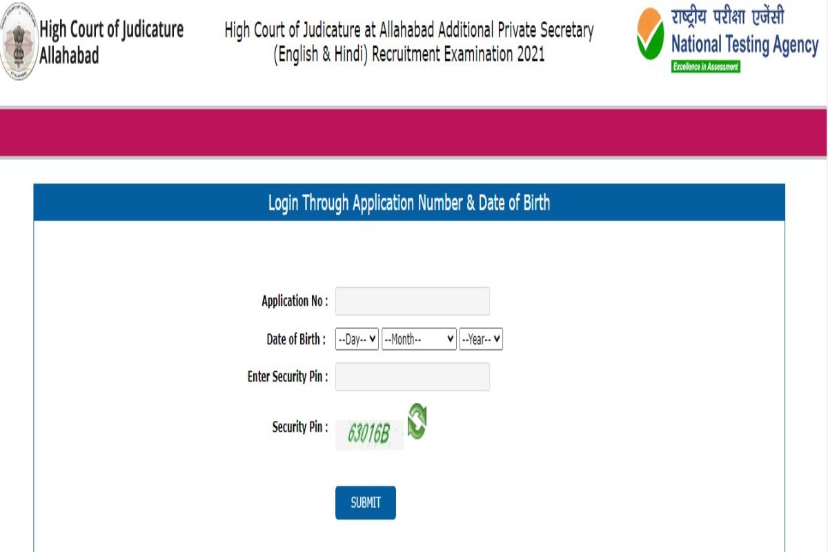 Allahabad High Court: Admit Card 2021 Released For Additional Private Secretary, Computer Assistant Posts on allahabadhighcourt.in