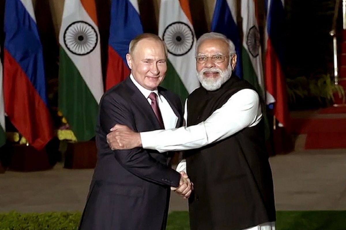Vladimir Putin PM Modi