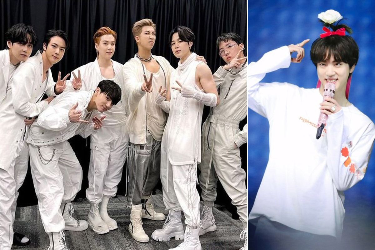 BTS Jin Wins Hearts With His Cute Pigtails, ARMY Shares Amazing