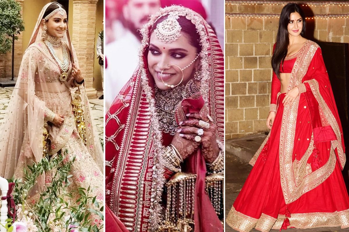 Katrina Kaif, Anushka Sharma, Deepika Padukone - Bollywood Actresses Who Turned Punjabi Brides on Their Big-Day