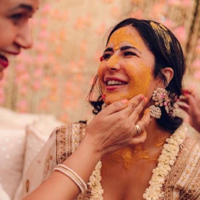 Inside Vicky Kaushal and Katrina Kaif's Haldi ceremony (Picture Credits: Vicky Kaushal/Instagram)