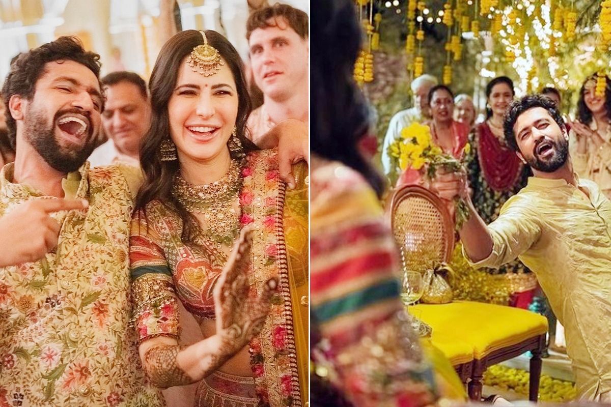 After Haldi, Katrina Kaif And Vicky Kaushal Share Mehendi Pics