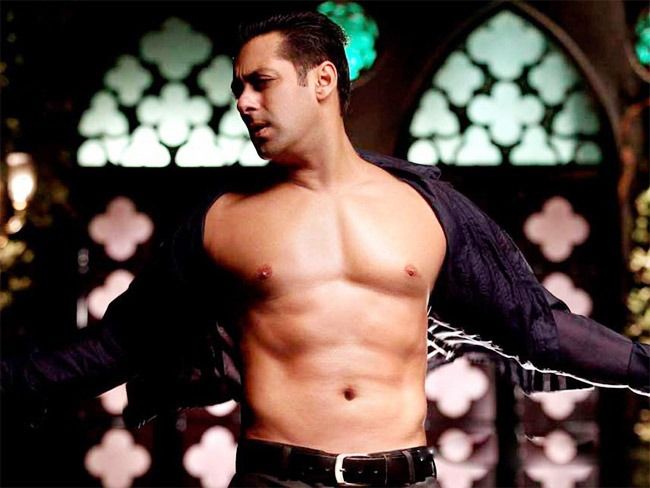 Salman Khan shares a shirtless picture as he shows off his bulked