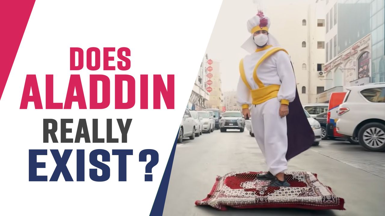 Aladdin Flying Carpet: Man Turns Aladdin With Real Flying Carpet In ...