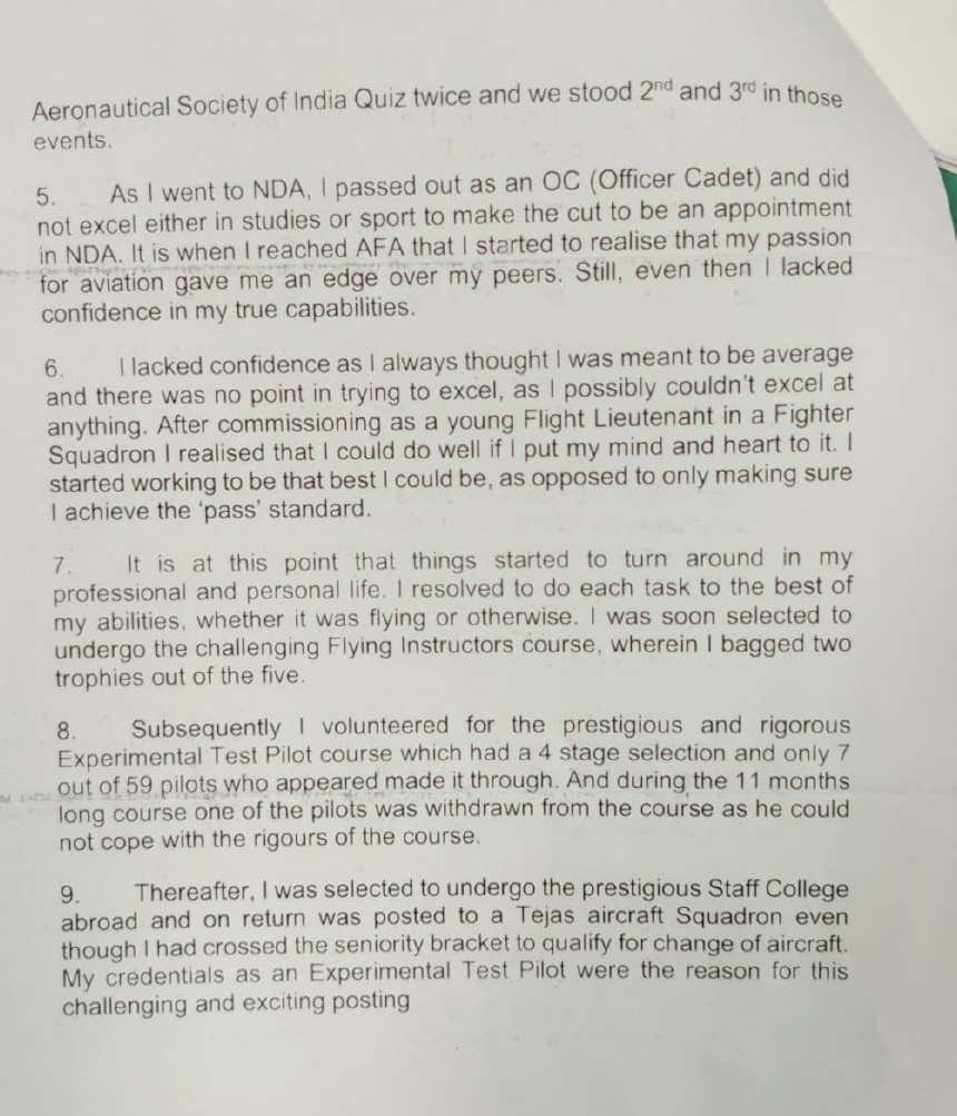 ‘Never lose hope’: Group Captain Varun Singh, who survived crash, in letter to his school