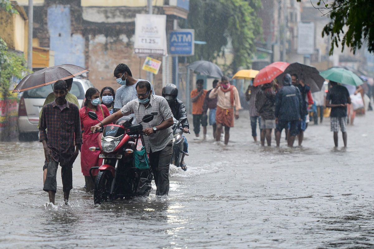 Tamil Nadu Rains Red Alert In Chennai; IMD Predicts Heavy Rainfall In