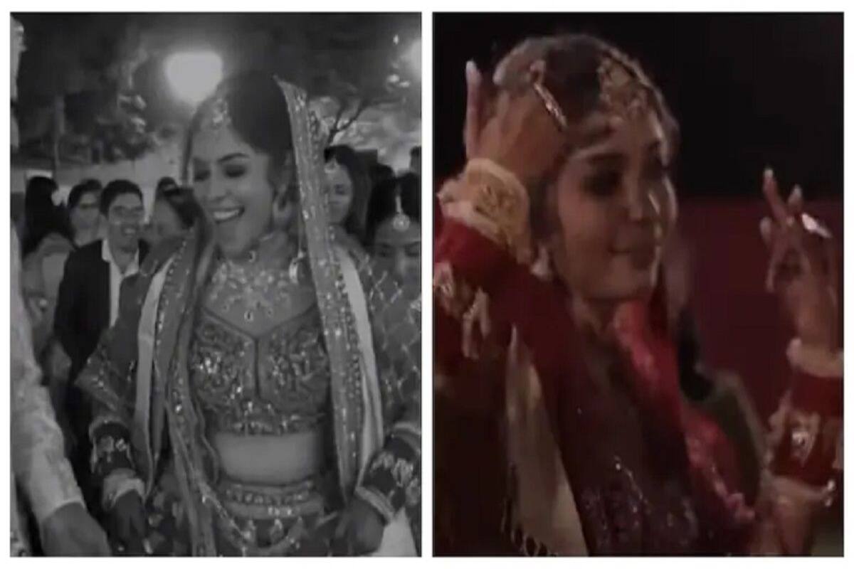 Viral Video: Happy Bride Laughs and Dances During Vidaai Ceremony. Watch Viral Video: Happy Bride Laughs and Dances During Vidaai Ceremony. Watch