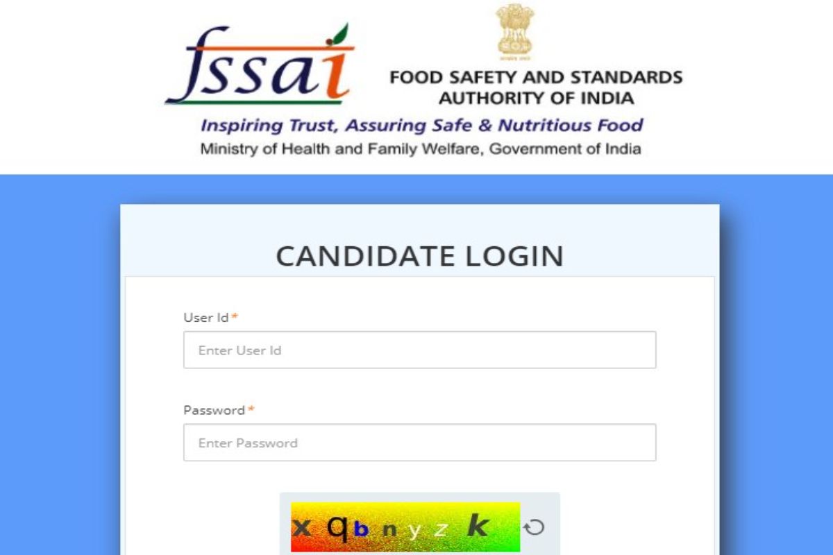 FSSAI Admit Card 2021 released on fssai.gov.in.