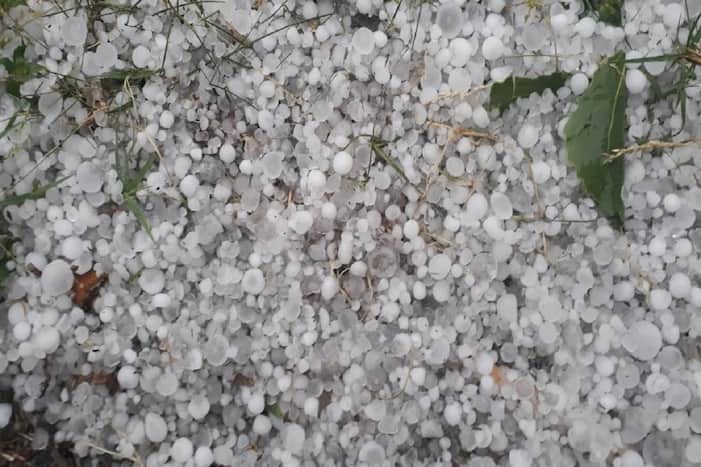 hailstorm and unseasonal rains lashed