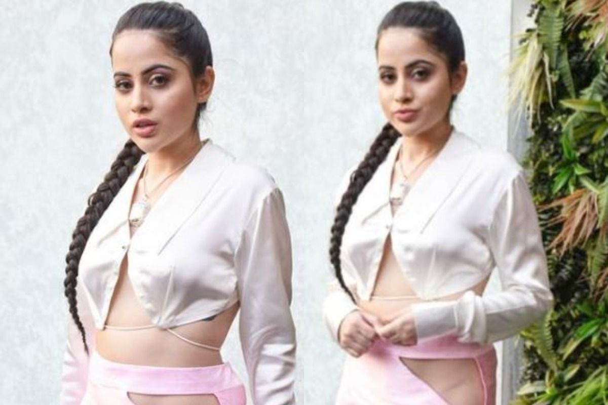 ‘Tailor Ko Kapde Zyada Diya Karo’! Urfi Javed Steps Out In Bold Side Cut-Out Skirt And White Crop Top