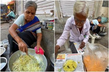Viral Video: Elderly Couple Sells Poha on Nagpur Streets For a Living, Internet Touched by Their Fighting Spirit | Watch