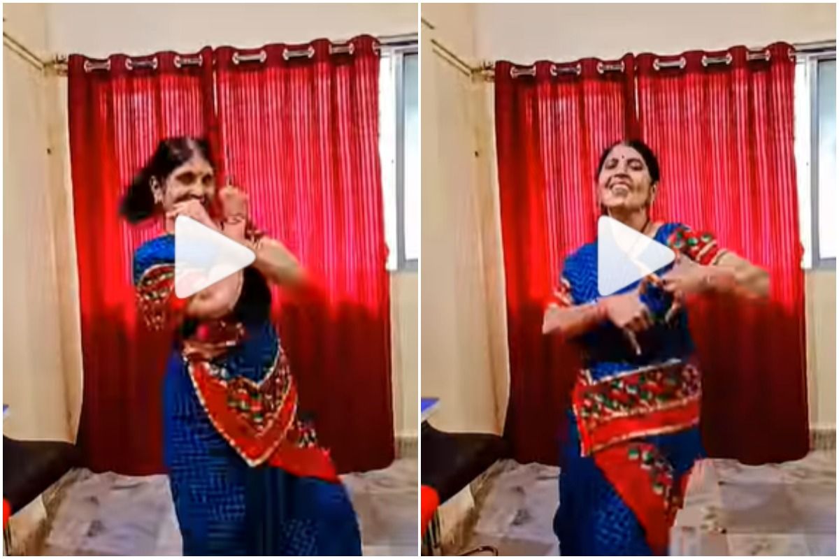 Viral Video: Desi Aunty Grooves to Lazy Lad, Delights Internet ...
