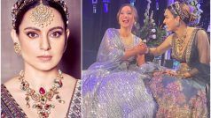 Kangana Ranaut Left Stunned by Ankita Lokhande’s ‘Planet Size’ Engagement Ring, Shares Inside Pics-Videos From Her Sangeet