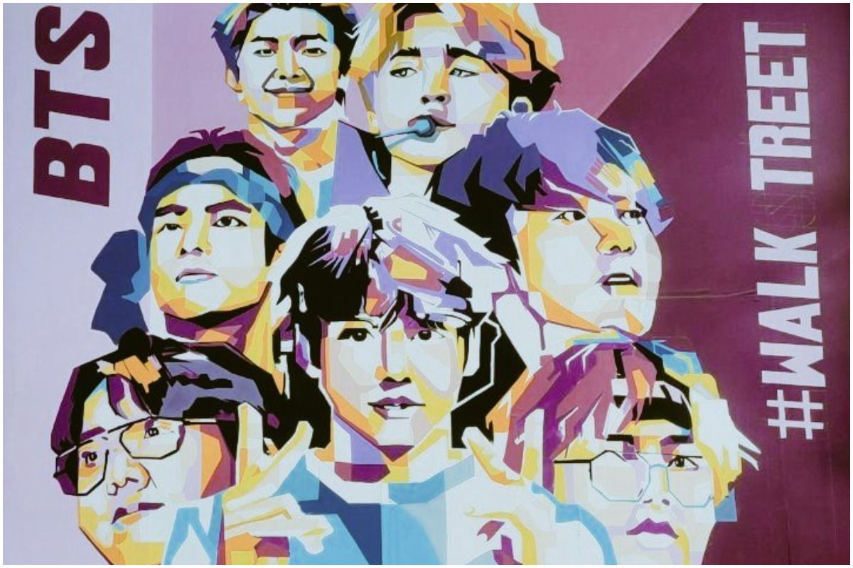 BTS Boys Get Their First Mural In India and It Is In Delhi Do You Know