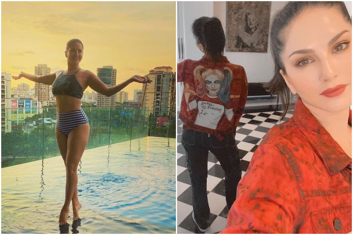 Sunny Leone Paking Xnxx Videos - Inside Sunny Leone's House: Checkerboard Floor, Grey Accents, Ganesha  Statue, And Art All Over - See Pics