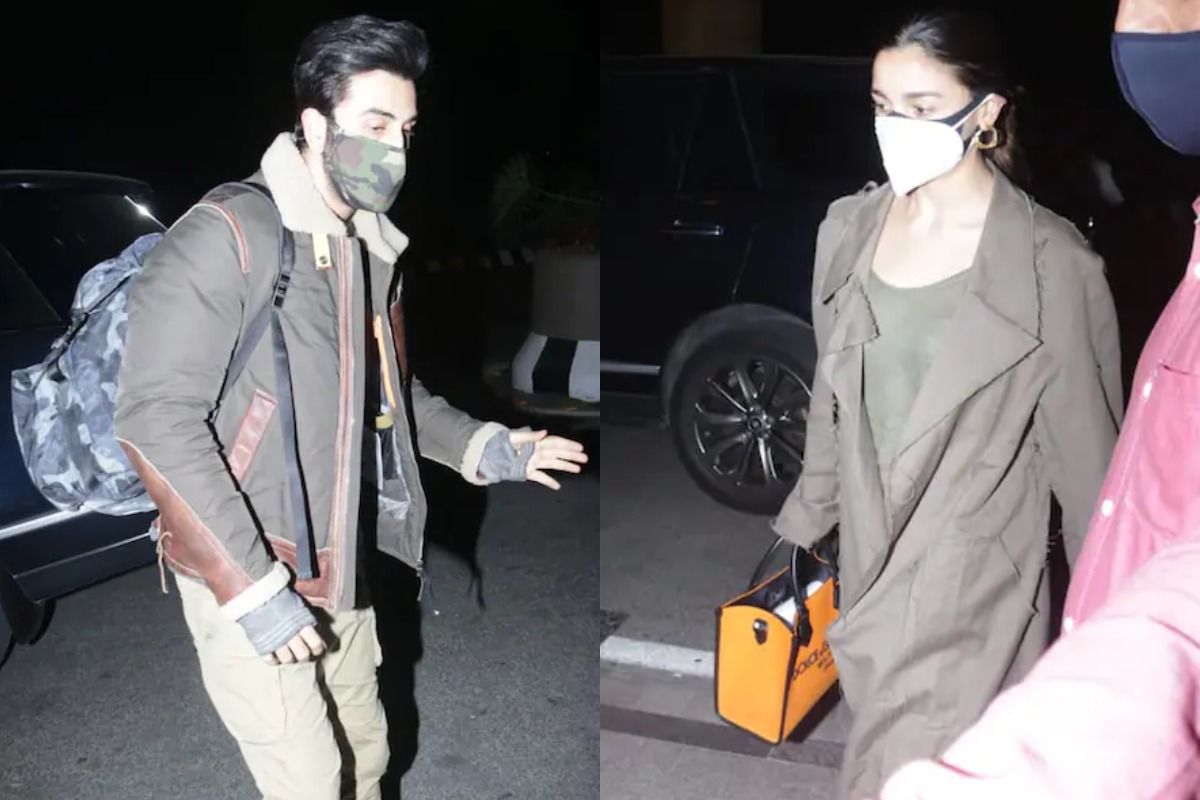 Deepika Padukone Spotted At Airport, Ranveer Singh Twins With Alia Bhatt In  Black - See Pics, News