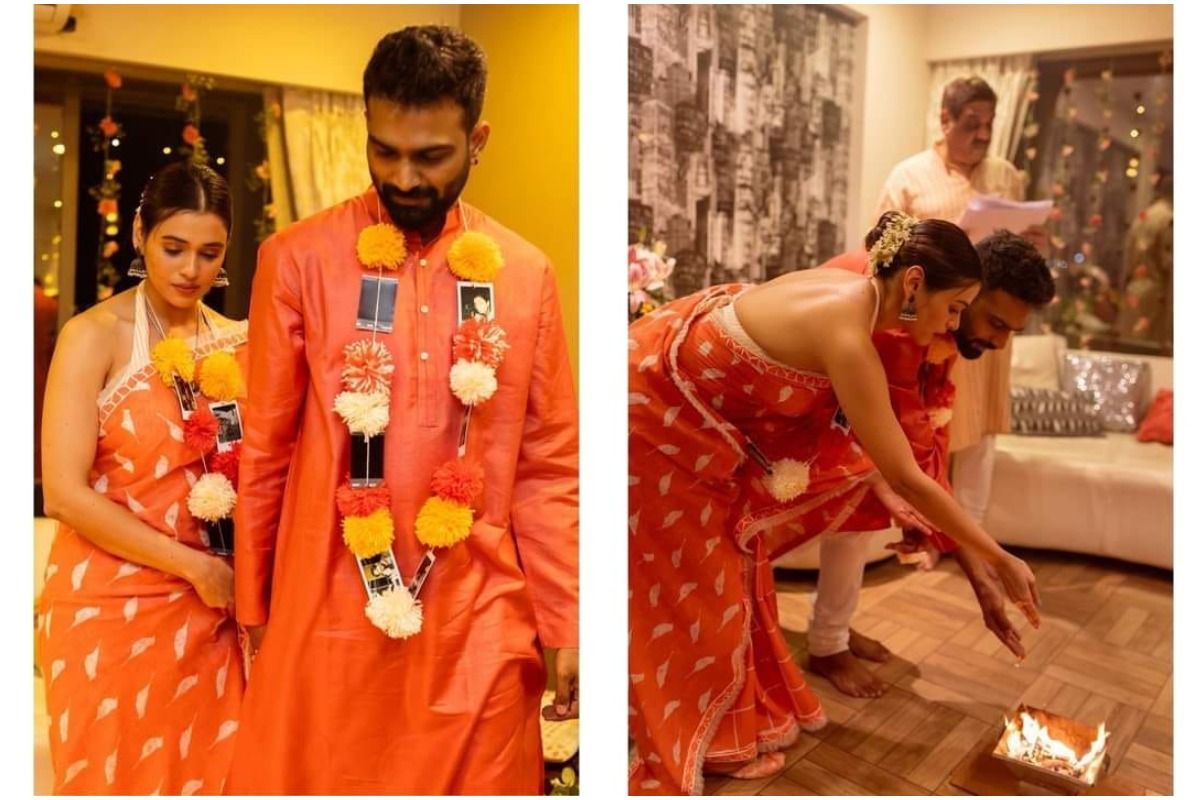 Haila, Ye Kaisi Varmala Hai! Singer Shalmali Kholgade Surprises All by Choosing a ‘Photo-Mala’ For Her In-House Wedding