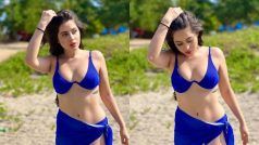 Urfi Javed Looks Smoking Hot In Sexy Blue Bikini, Fans Say, ‘Uff Kya Figure Hai’