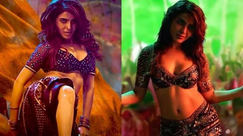Samantha Ruth prabhu sensuous dance in pushpa Antava Oo Oo bts dance video viral from allu arjun film