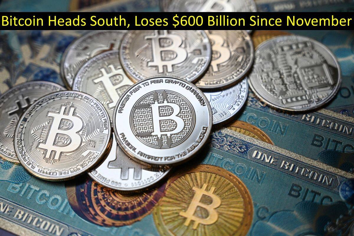 Global Crypto Market Loses $1 Trillion As Bitcoin Goes South