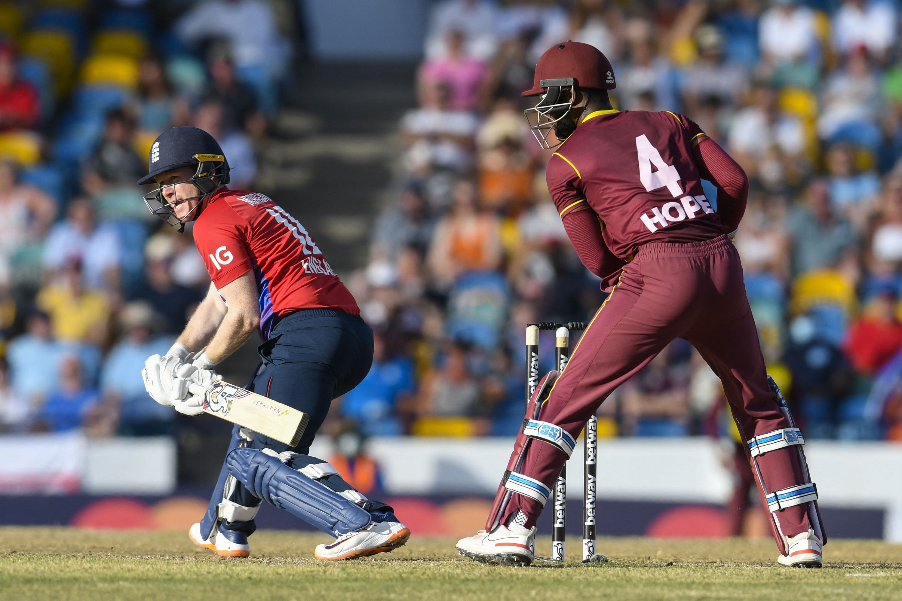 वेस्टइंडीज के खिलाफ पहले टी20 में हार के बाद बोले मोर्गन- अगले मैच में नए प्लान के साथ वापसी करेंगे