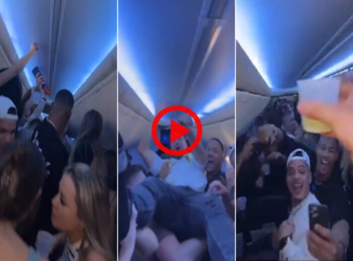 Maskless Influencers Seen Dancing And Vaping Inside Packed Flight Could Face Hefty Fines Watch