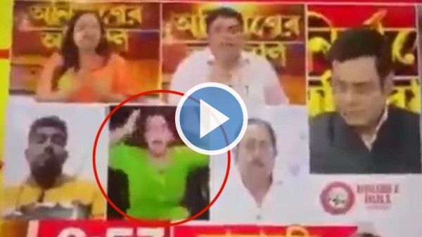 Woman Panelist Dances On Live TV Debate After Not Getting a Chance To Speak