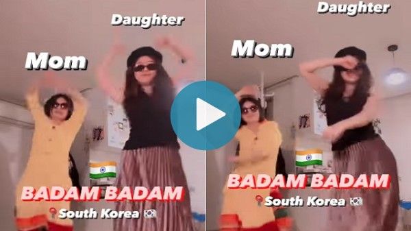 South Korean Mom-Daughter Dance to Viral Kacha Badam Song