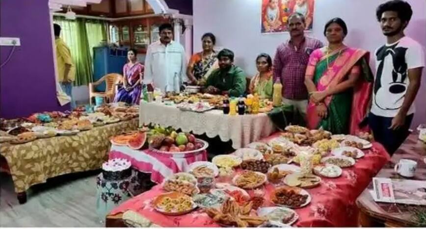 Andhra Family Treats Future Son-in-Law With 365 Different Types of Food