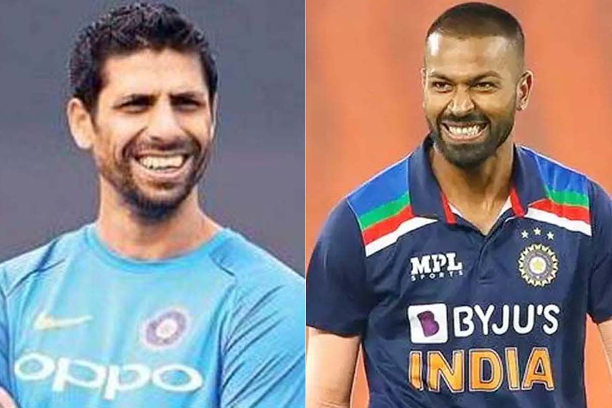 Ashish Nehra Hardik Pandya Twitter