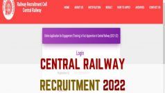 Railway Apprentice Recruitment 2022: रेलवे में अप्रेंटिस के पद पर बंपर भर्ती, जल्दी करें आवेदन