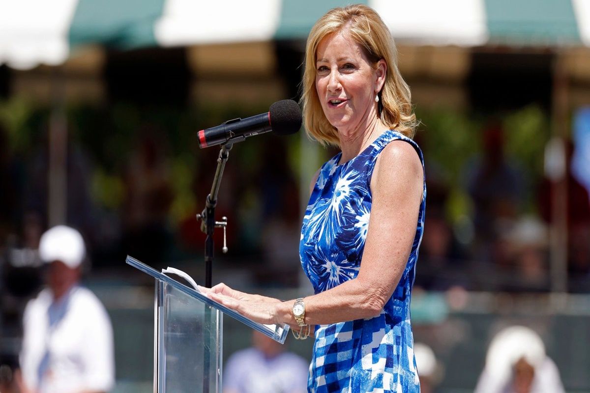 Tennis Great Chris Evert Undergoing Treatment for Stage 1