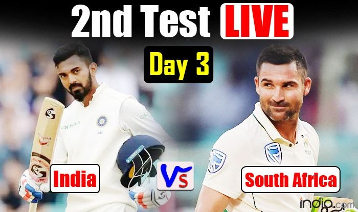 IND Lead by 161 | Highlights IND vs SA 2nd Test, Day 3: Ngidi Gets Siraj As India Gets All Out On 266; South Africa Need 240 Runs To Win