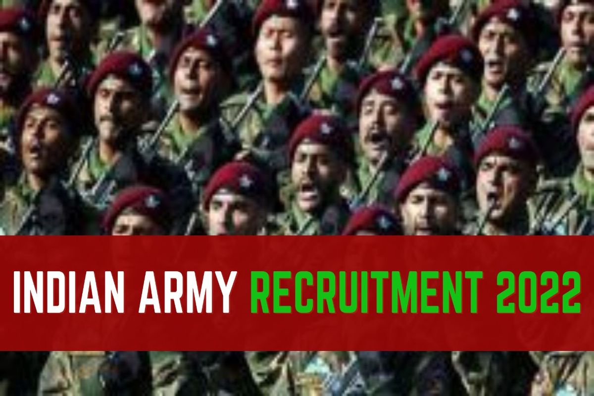 Indian Army Recruitment 2022:
