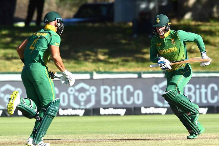 Janneman Malan and Quinton de Kock Twittr ICC