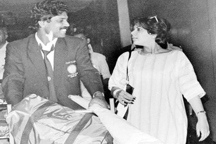 Kapil Dev, Kapil Dev Birthday, Kapil Dev Turns 63, Kapil Dev Filmy Proposal to Romi Bhatia, Watch Kapil Dev's filmy proposal to Romi Bhatia, Kapil Dev Romi Bhatia Marriage, Kapil Dev wife, Romi Bhatia, Kapil Dev Proposal to Romi Bhatia watch video, Amul ad, Amul advertisement, Kapil Dev daughter, Kapil Dev records, Kapil Dev Test wickets, Kapil Dev allrounder India, Kapil Dev news, Kapil Dev latest, Kapil Dev World Cup-winning captain