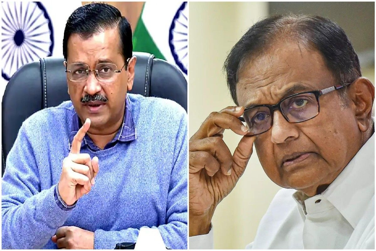 Kejriwal chidambaram