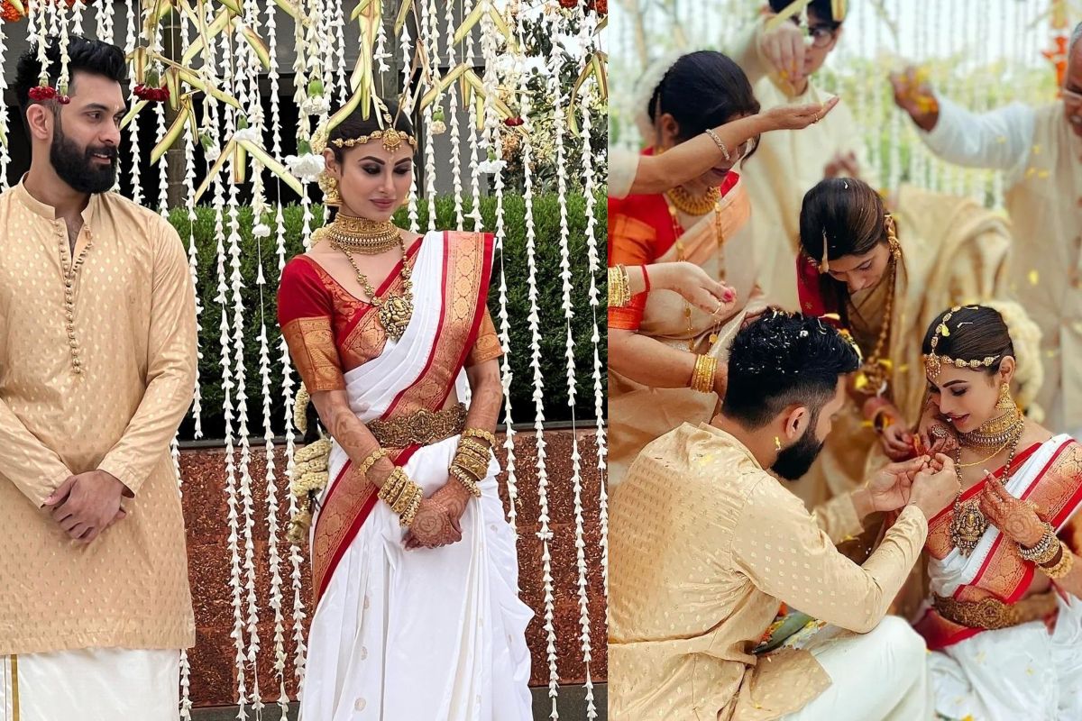 Mouni Roy Suraj nambiar Wedding Pictures Viral
