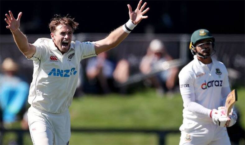 NZ vs BAN- पहली टेस्ट जीत के बाद दूसरे टेस्ट में न्यूजीलैंड के विशाल स्कोर के सामने लड़खड़ाया पस्त