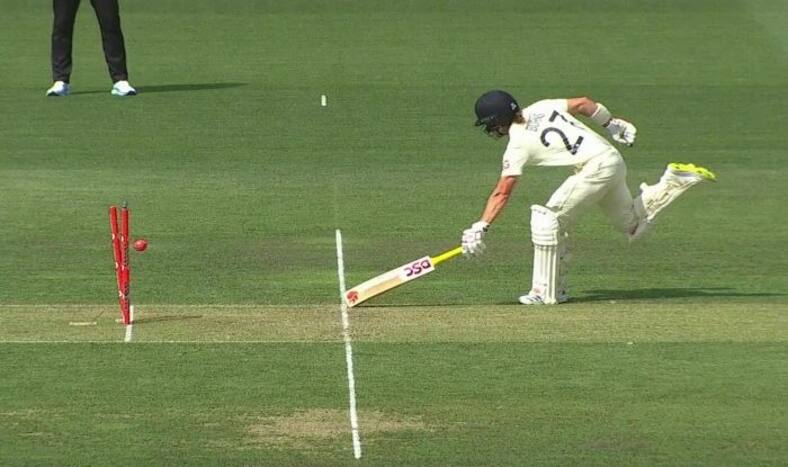 पांचवें एशेज टेस्ट में शून्य पर रन आउट हुए रोरी बर्न्स को रिकी पॉन्टिंग ने लगाई फटकार