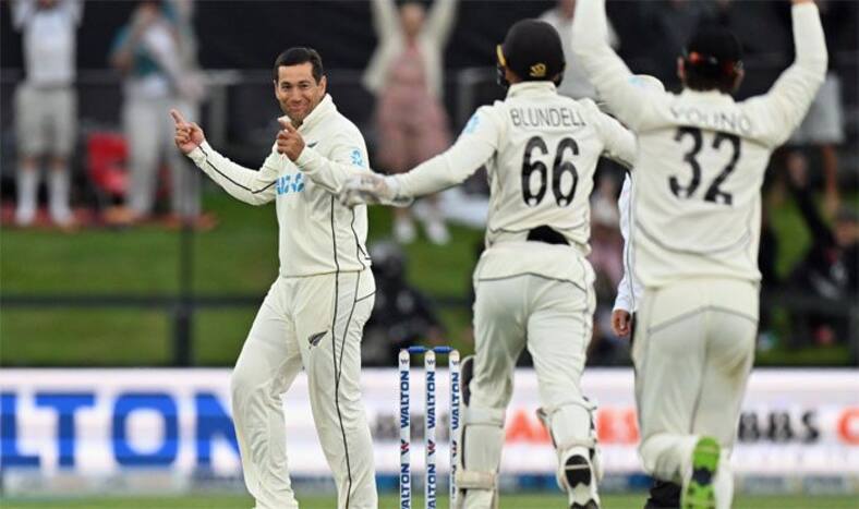 NZ vs BAN- करियर की अंतिम गेंद पर विकेट लेकर भावुक हुए Ross Taylor, बोले- इससे बेहतर की उम्मीद नहीं थी